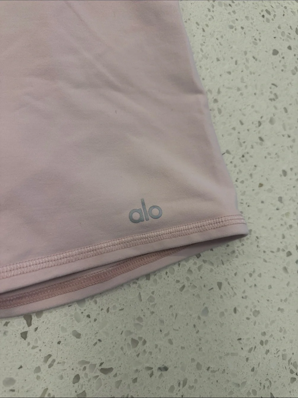 ALO Yoga Soft Blush High-Rise Bike Shorts 5 inch size XS